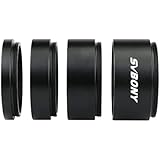 Svbony Verlangerungsrohr Adapter 2", T2 Metall Telekonverter zur Verlangerung der Brennweite, Teleskopzubehör Photoadapter für Astronomie und Astrofotografie (M48 60mm)